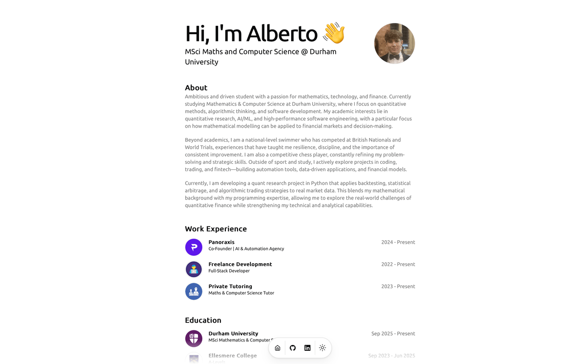 Portfolio Website